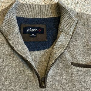 Johnnie O 1/4 zip sweater
